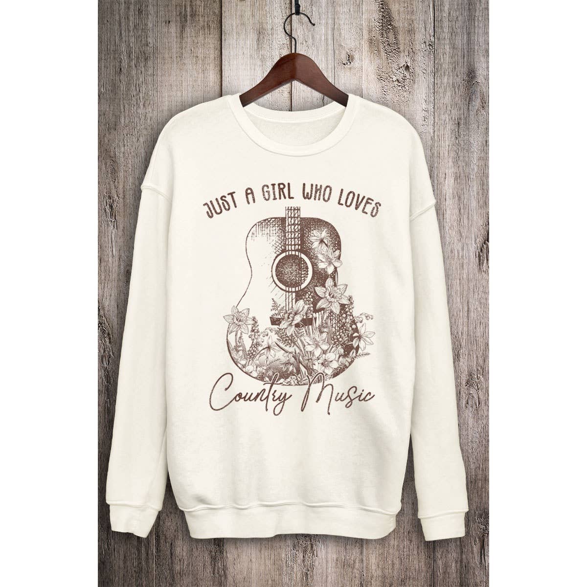 JUST A GIRL WHO LOVES MINERAL SWEATSHIRTS