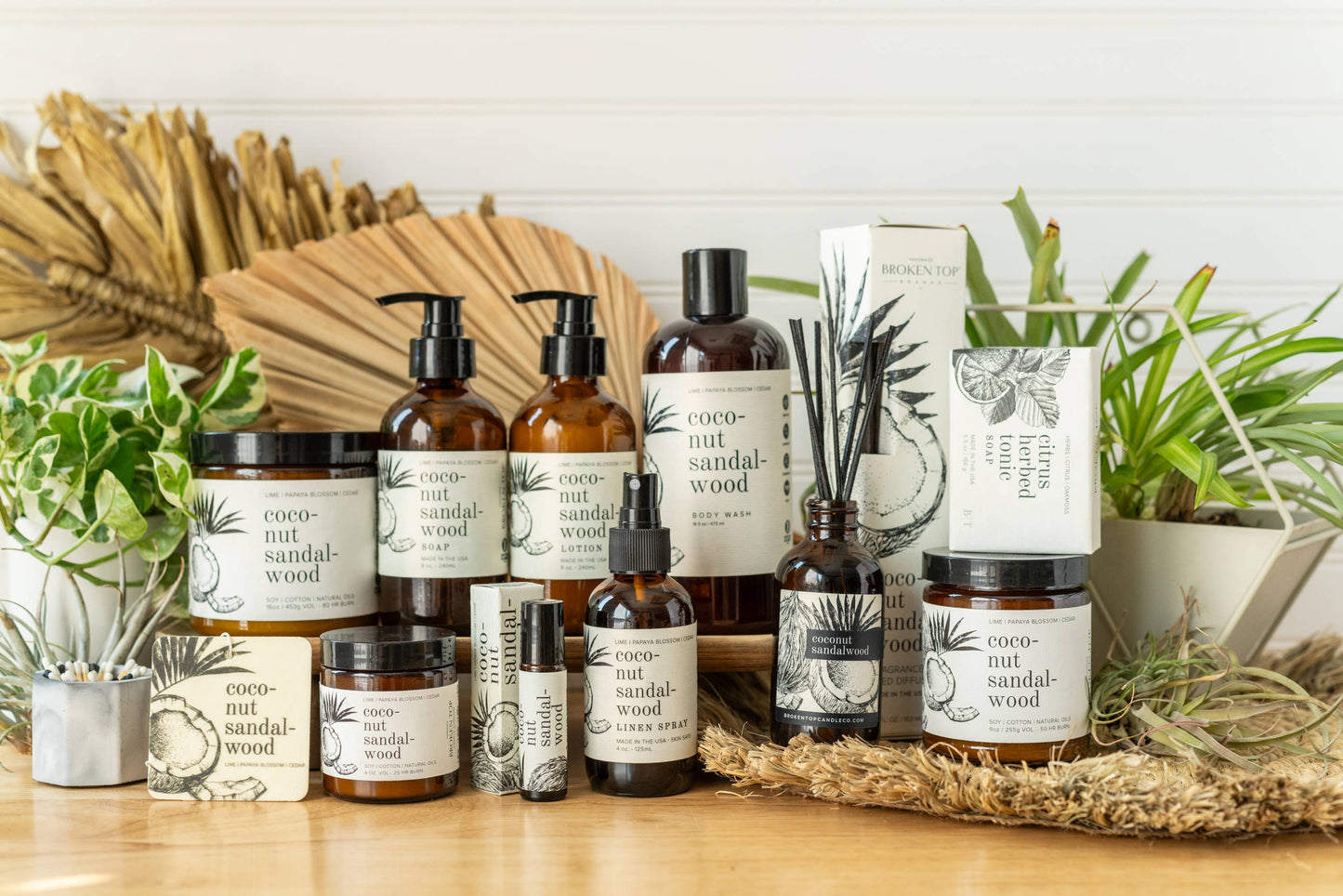 Coconut Sandalwood 9oz Soy Candle