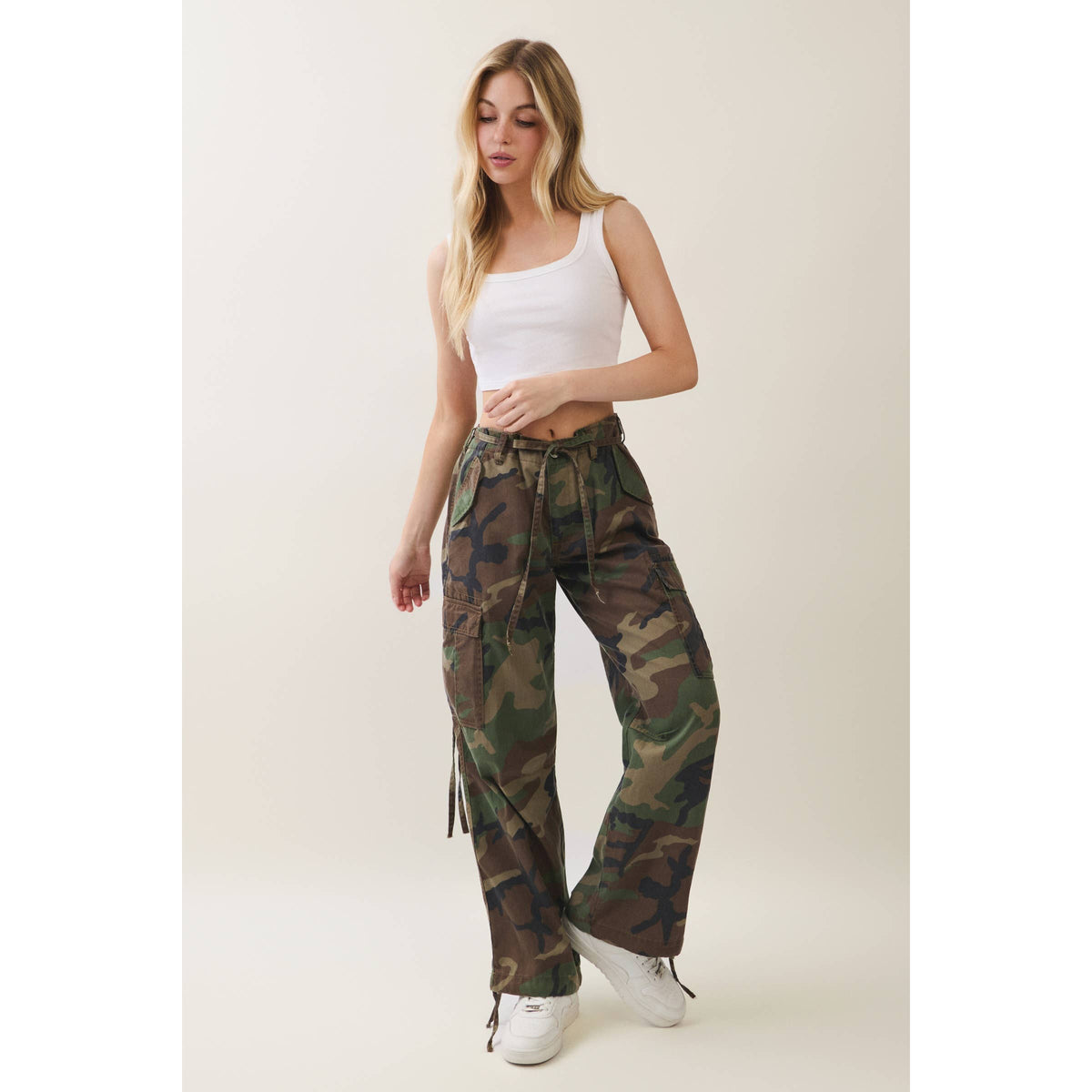 Trailblazer Wide Leg Camo Cargo Pants
