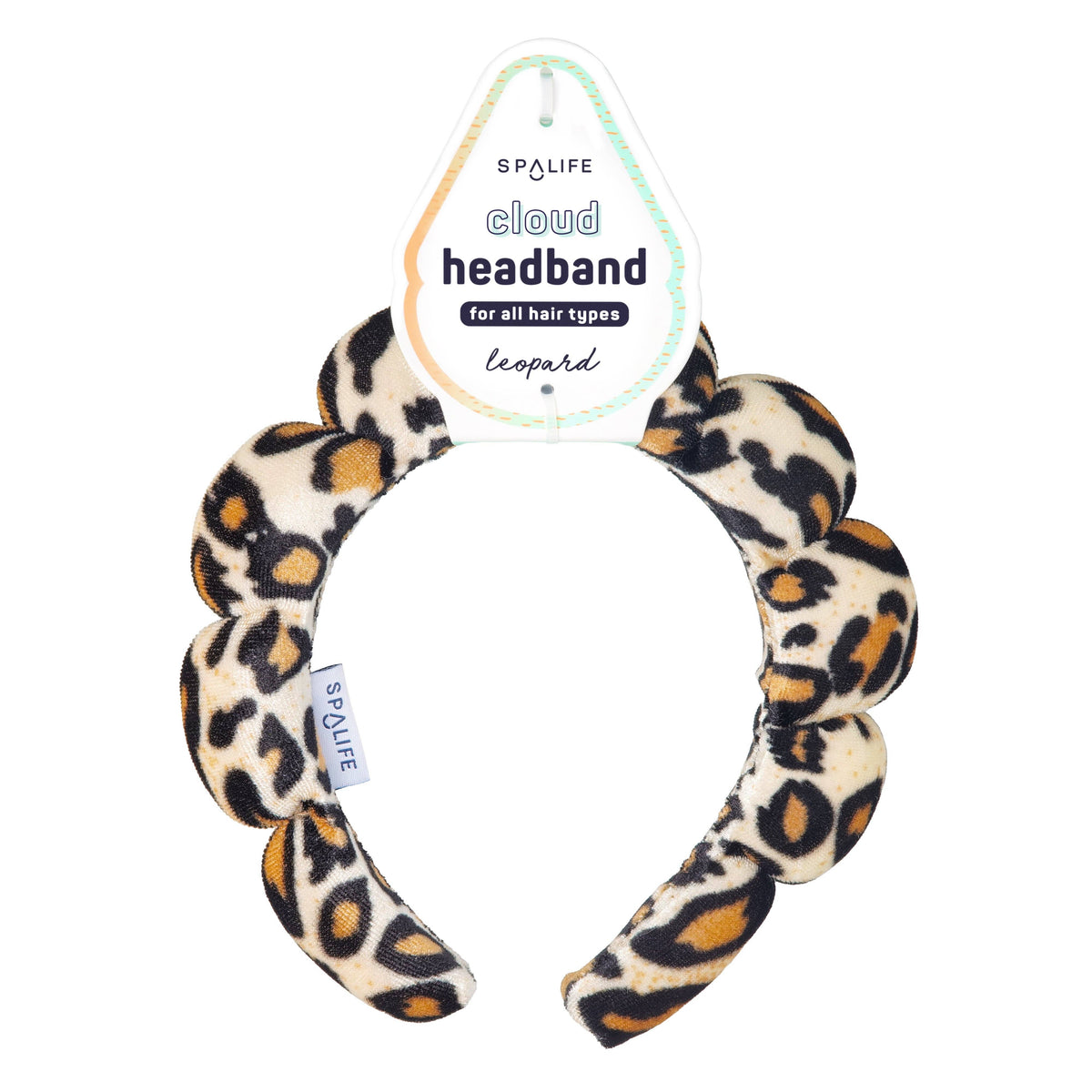 Bubble Headband Leopard Animal Print