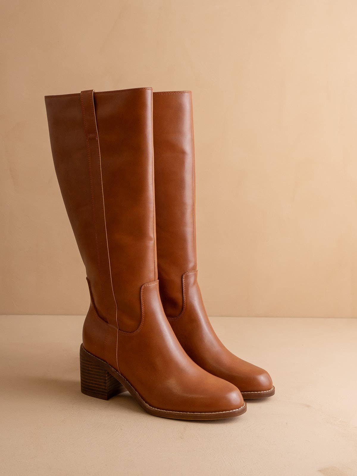 The Harriet | Brown Tall Riding Fall Boot