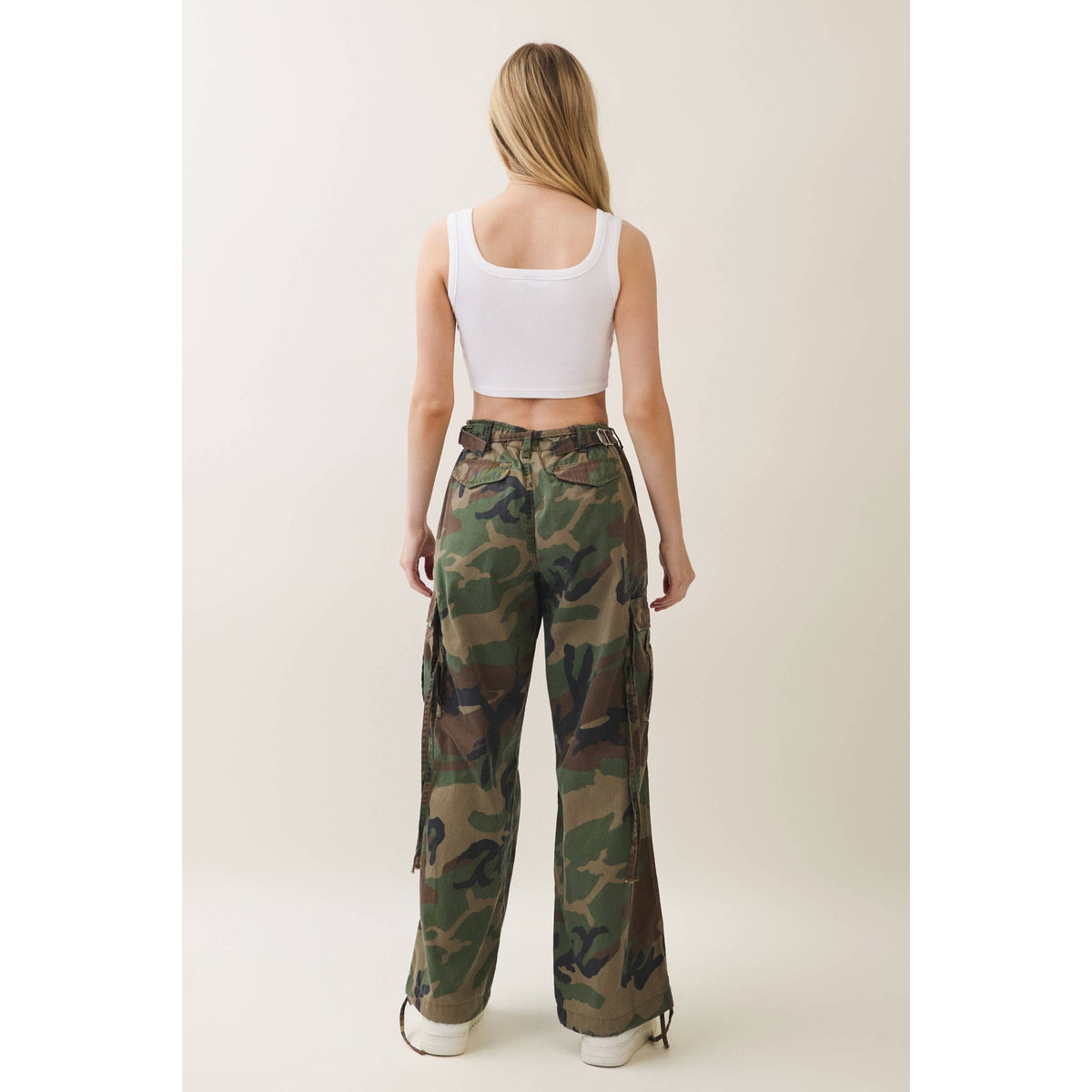 Trailblazer Wide Leg Camo Cargo Pants