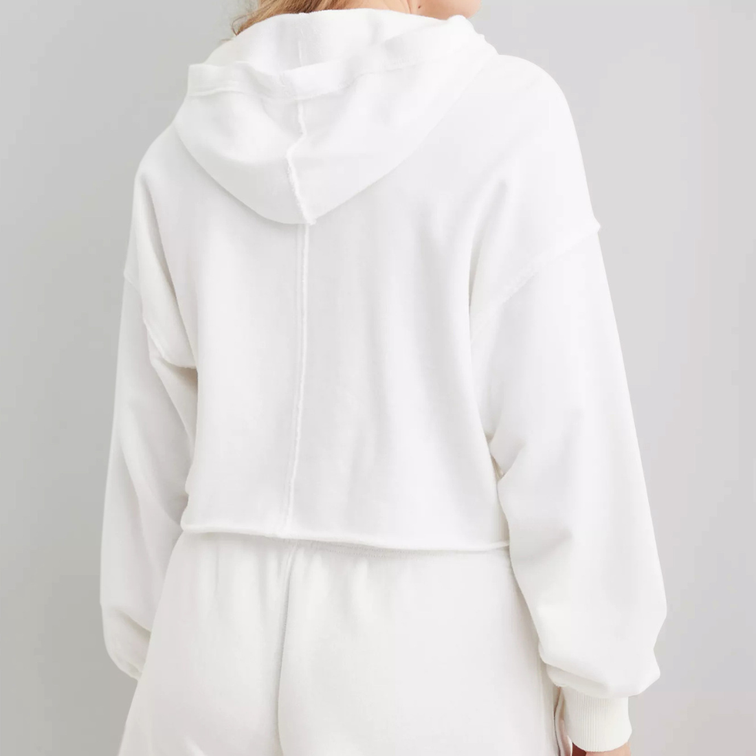 V-neck, pullover, long-sleeved shirt
