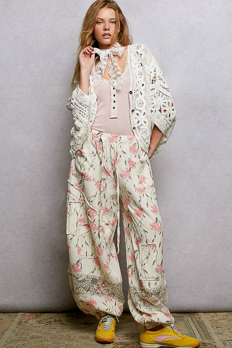 Crochet Cardigan Top