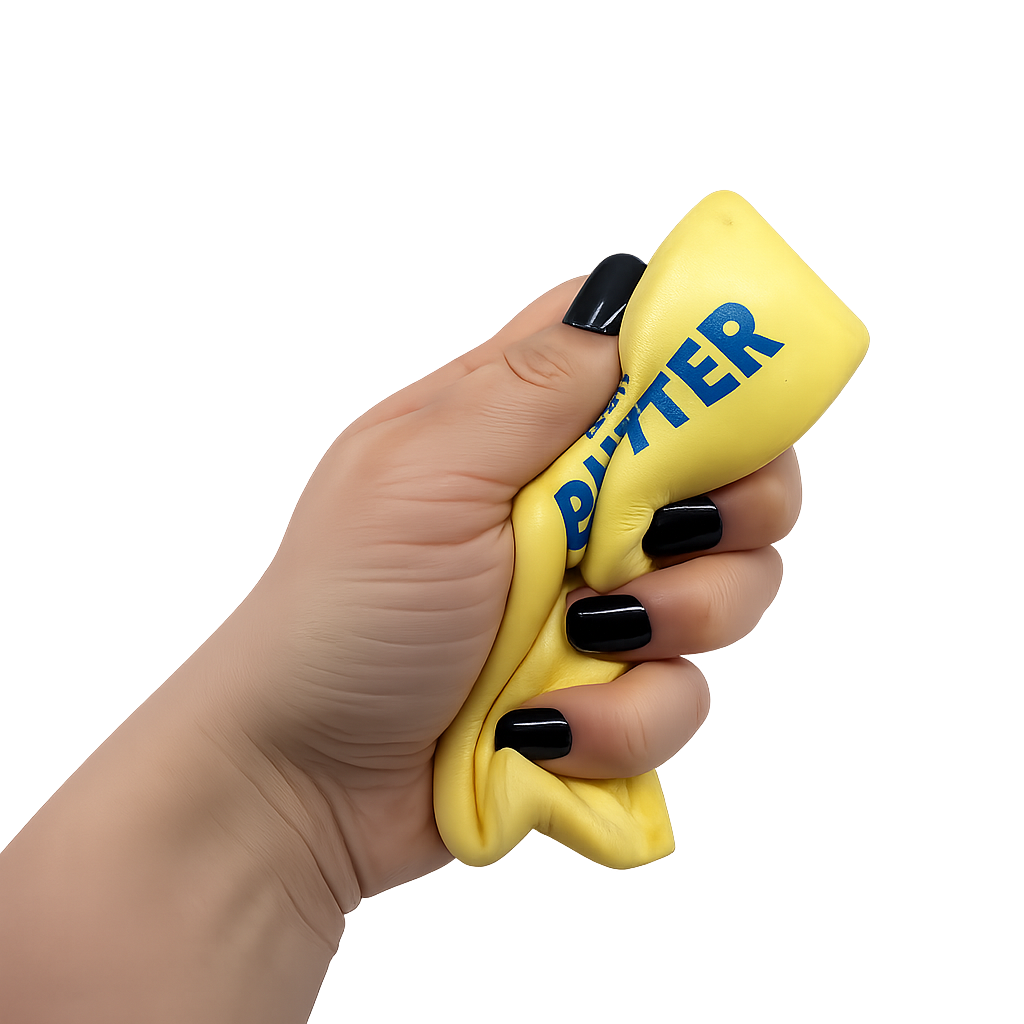 Fun Doh 6" Butter Stick Slow Rise Fidget Toy - 12/Display