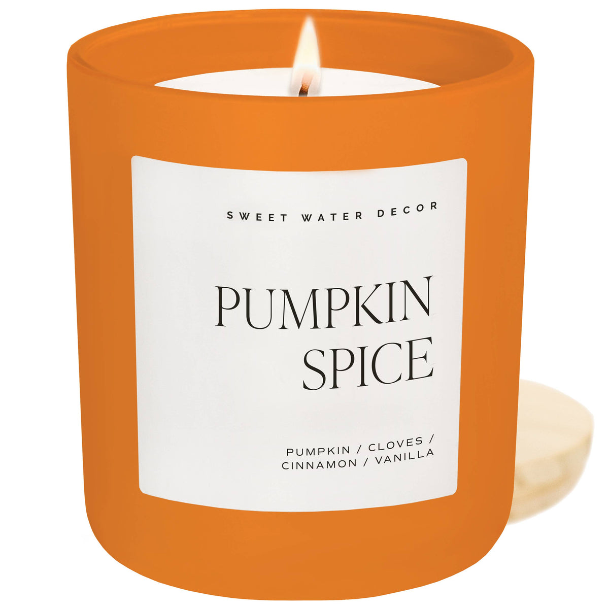 Pumpkin Spice 15 oz Soy Candle, Matte Jar - Fall Decor