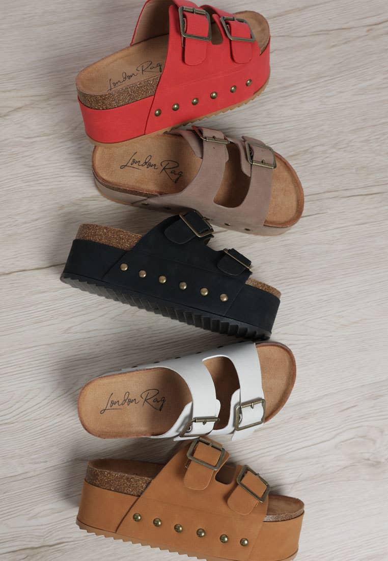 Impala Studded Faux Leather Slip Ons