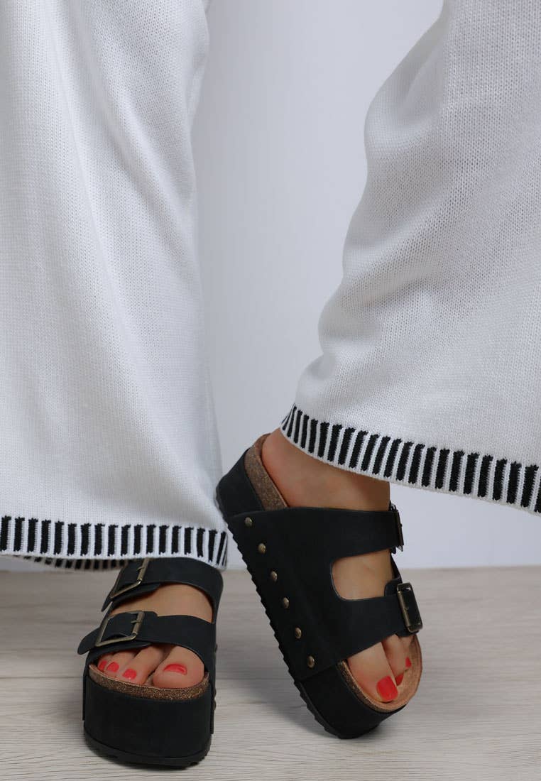 Impala Studded Faux Leather Slip Ons