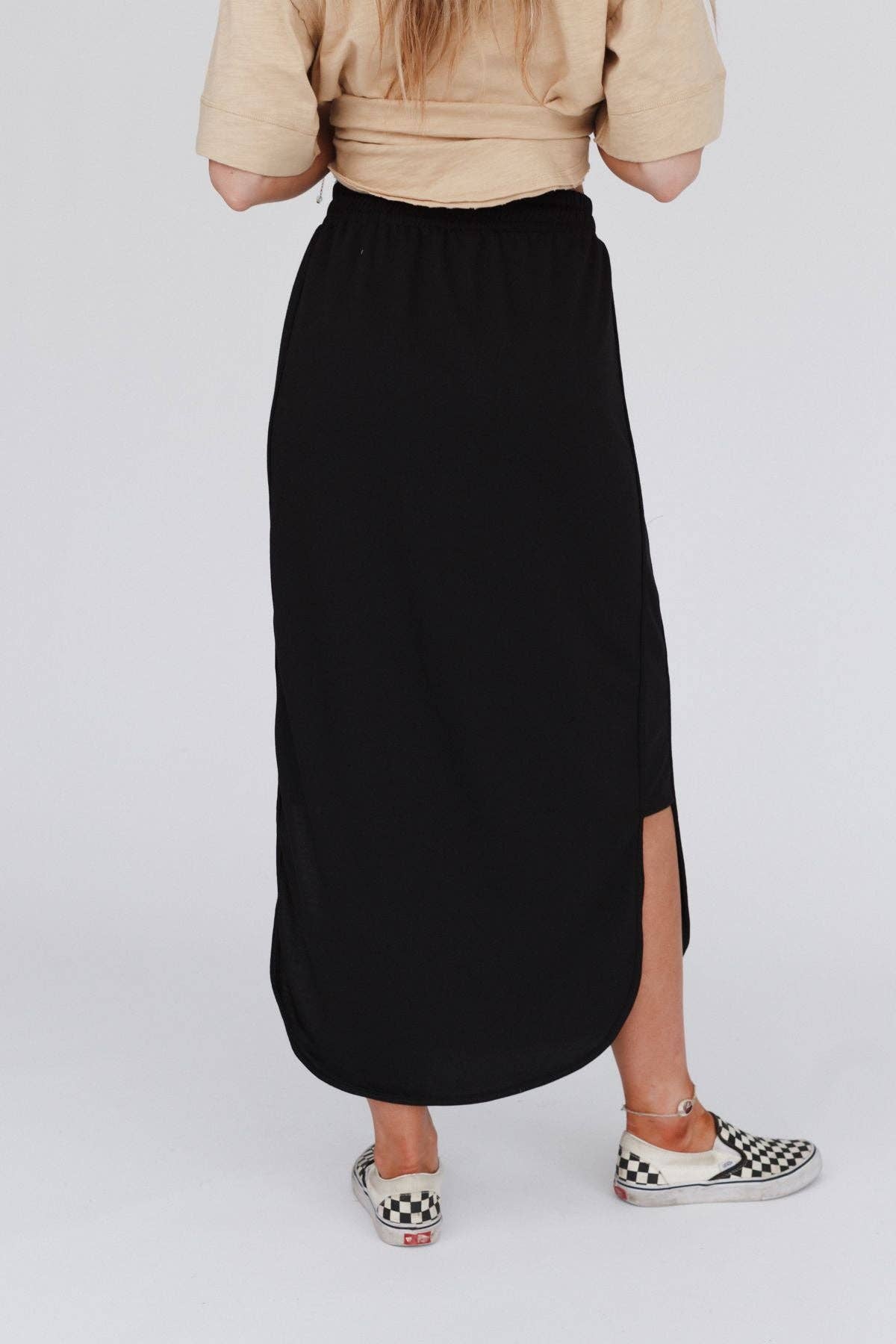 Black Maxi Skirt