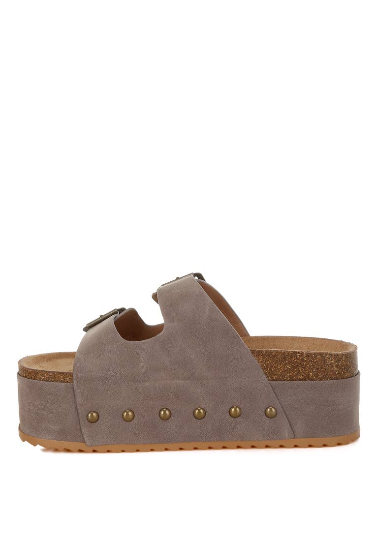 Impala Studded Faux Leather Slip Ons