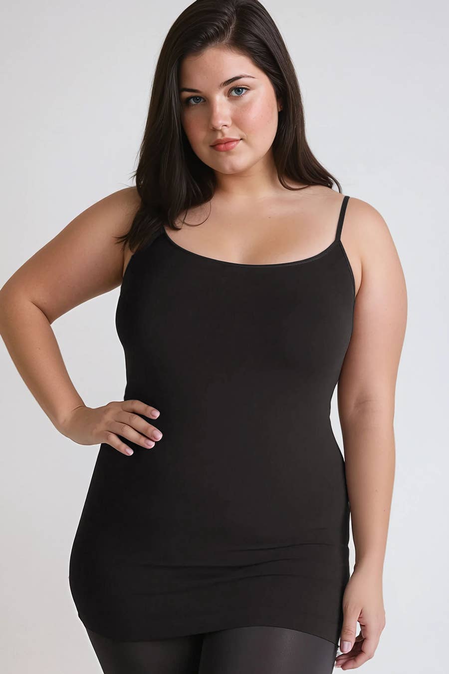 Plus Size Long Camisole