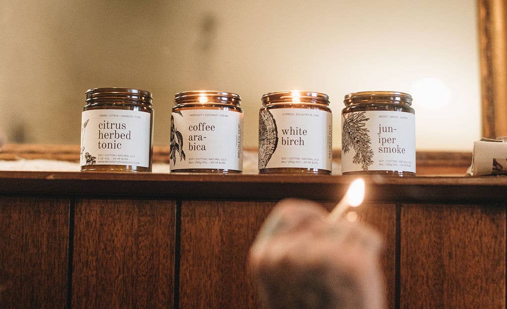 White Birch 9oz Soy Candle