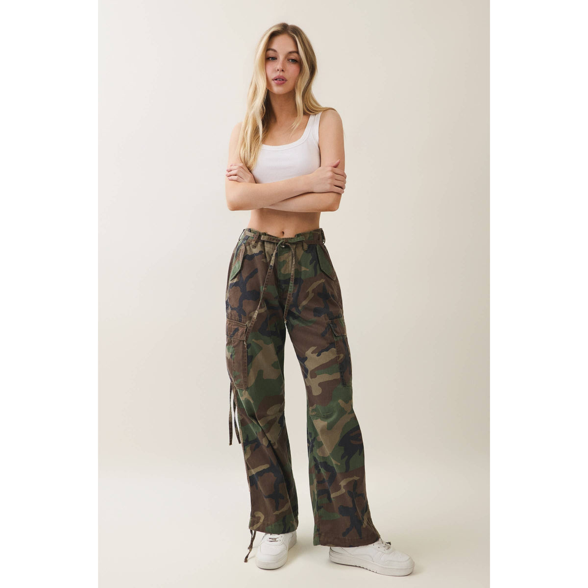 Trailblazer Wide Leg Camo Cargo Pants