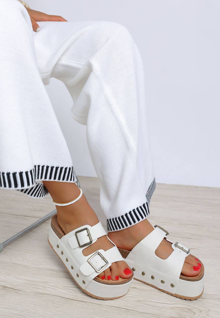 Impala Studded Faux Leather Slip Ons