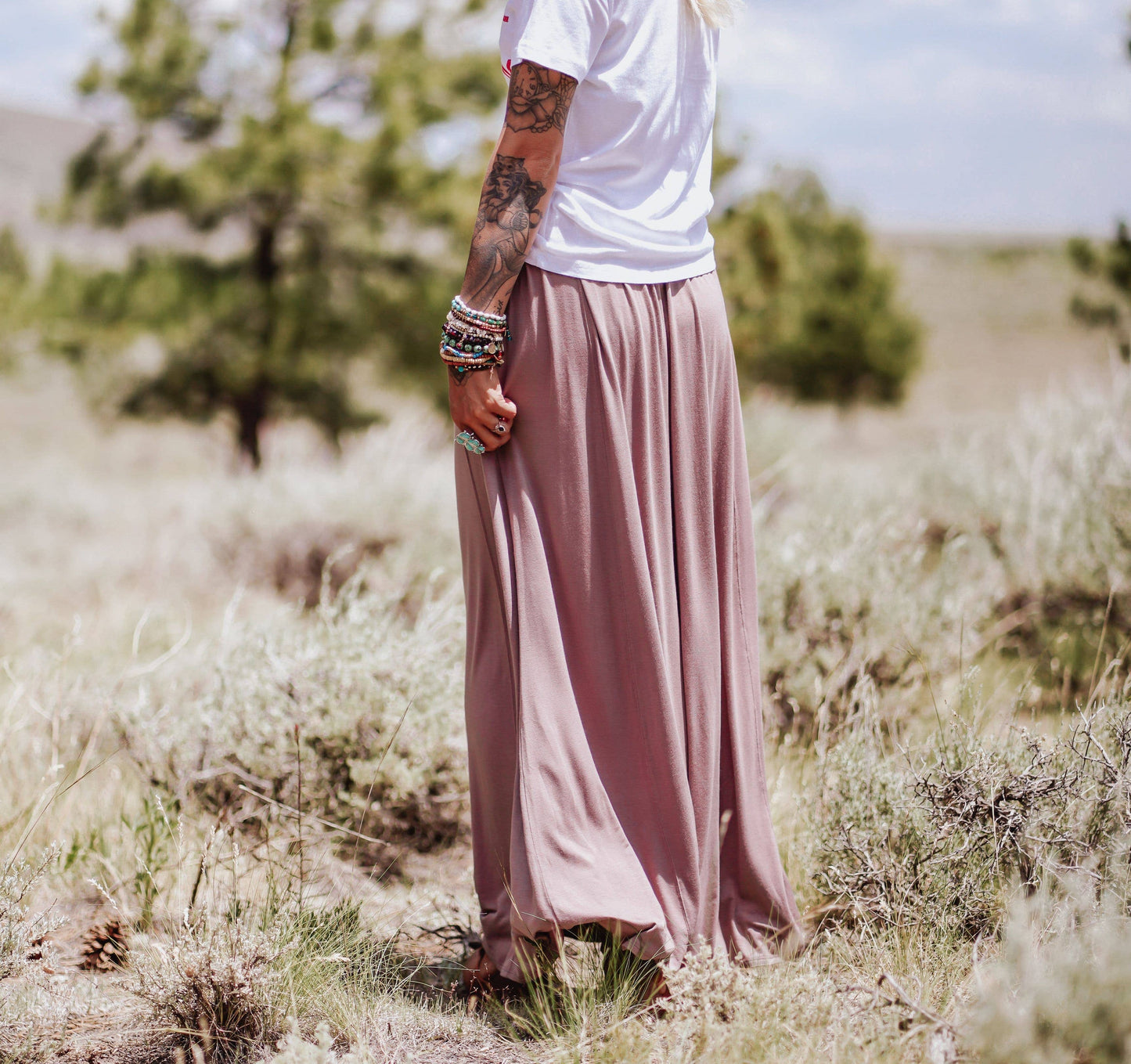 Mocha Maxi Skirt