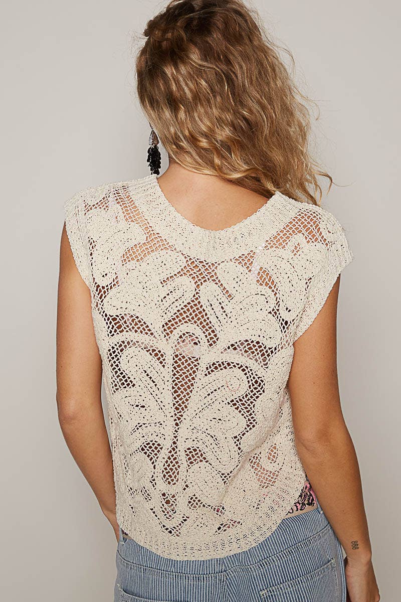Airy Boho Crochet Top perfect