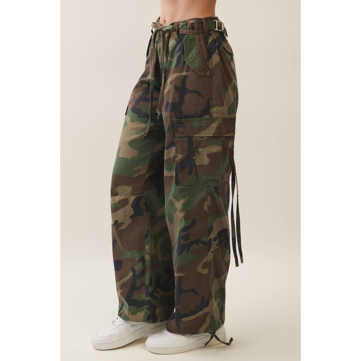 Trailblazer Wide Leg Camo Cargo Pants