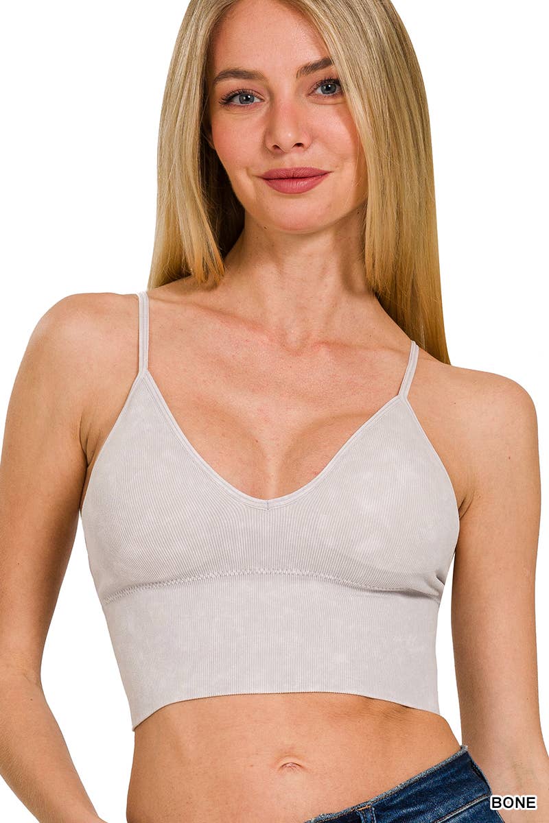 Ribbed Crop Tank