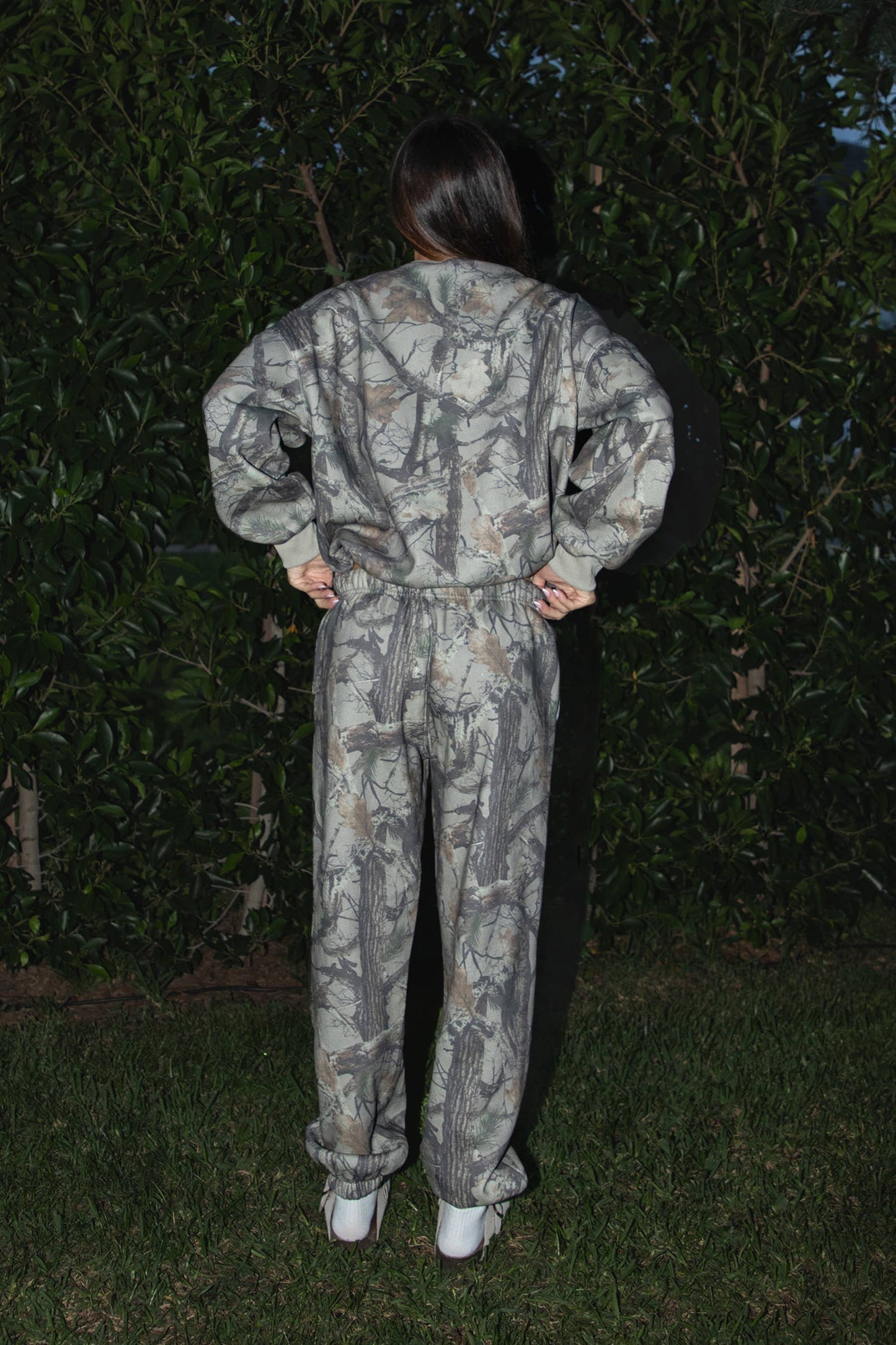 ELK  Woodland Camo Cloud Fleece Lounge Sweatpants Joggers