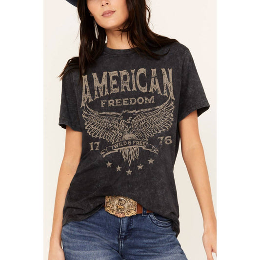 AMERICAN FREEDOM   MINERAL GRAPHIC TEE
