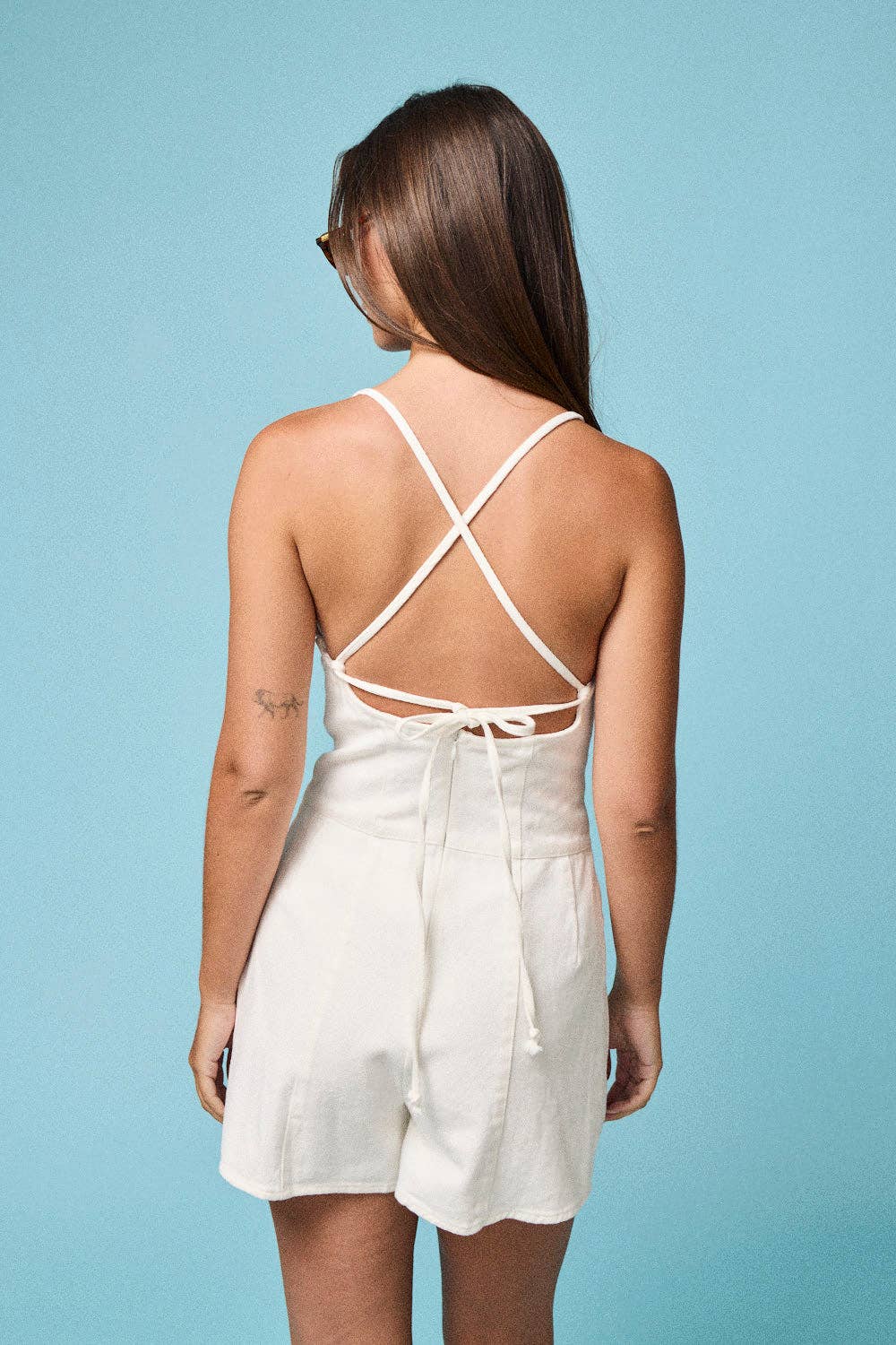 PR50189 - Kailee Denim Romper