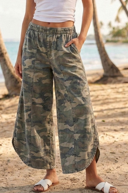 Camo Denim Relaxed Fit