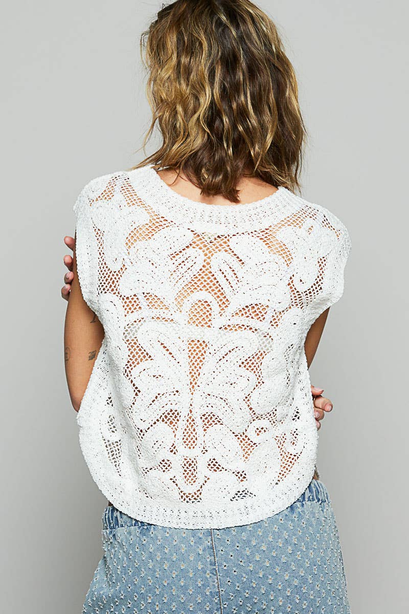 Airy Boho Crochet Top perfect