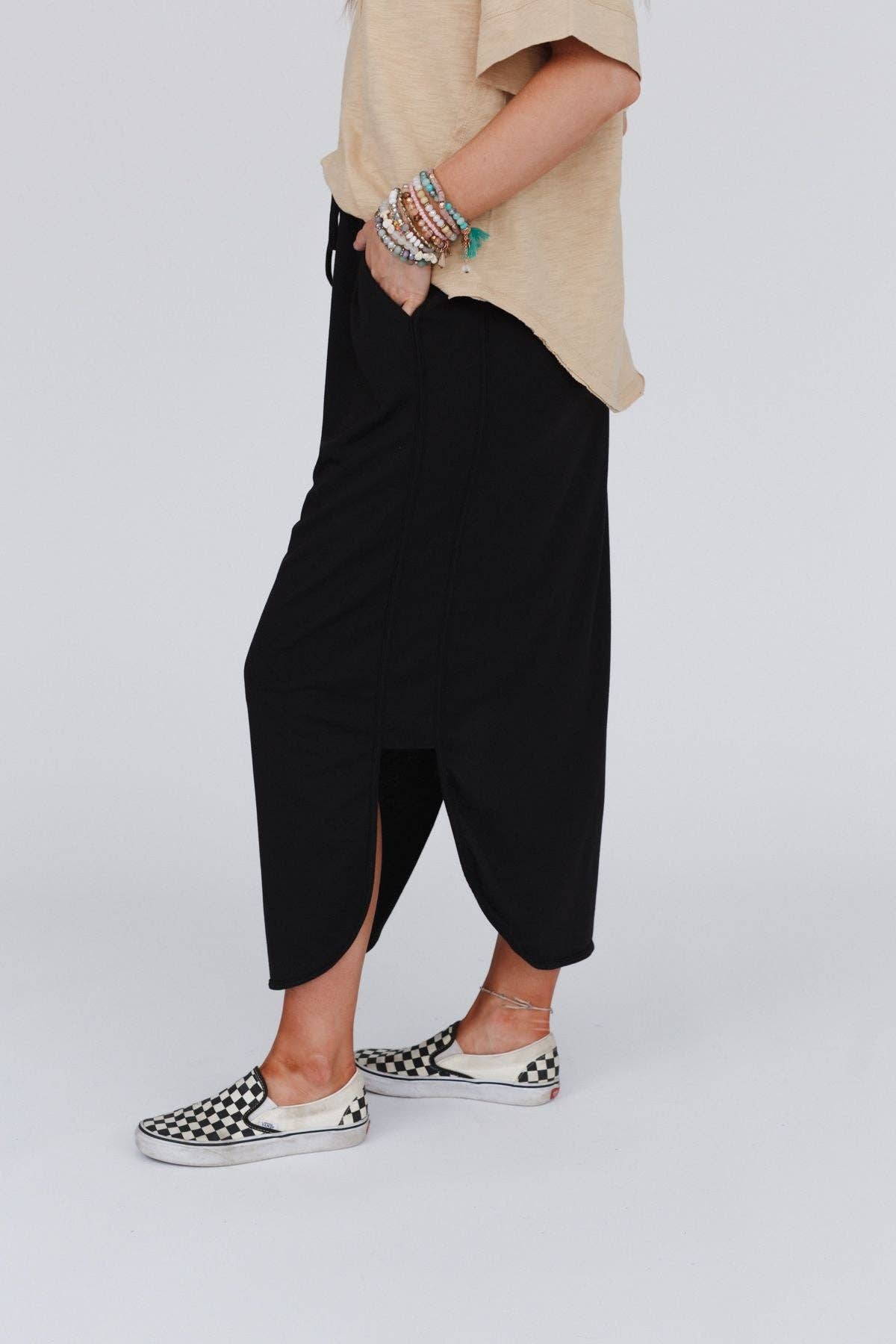 Black Maxi Skirt