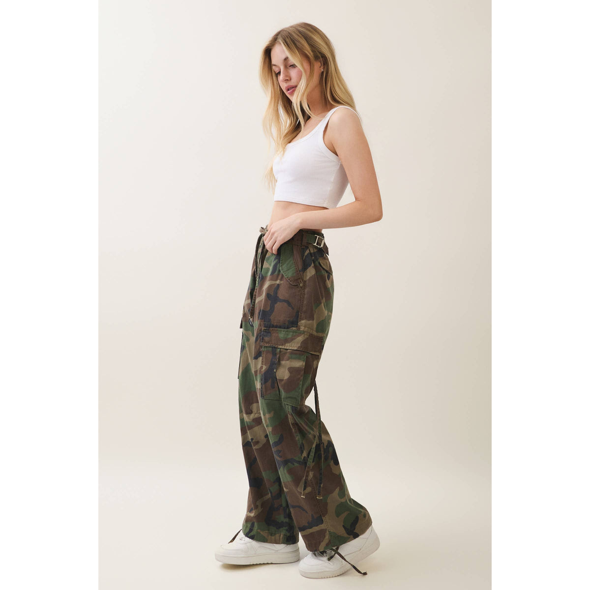 Trailblazer Wide Leg Camo Cargo Pants