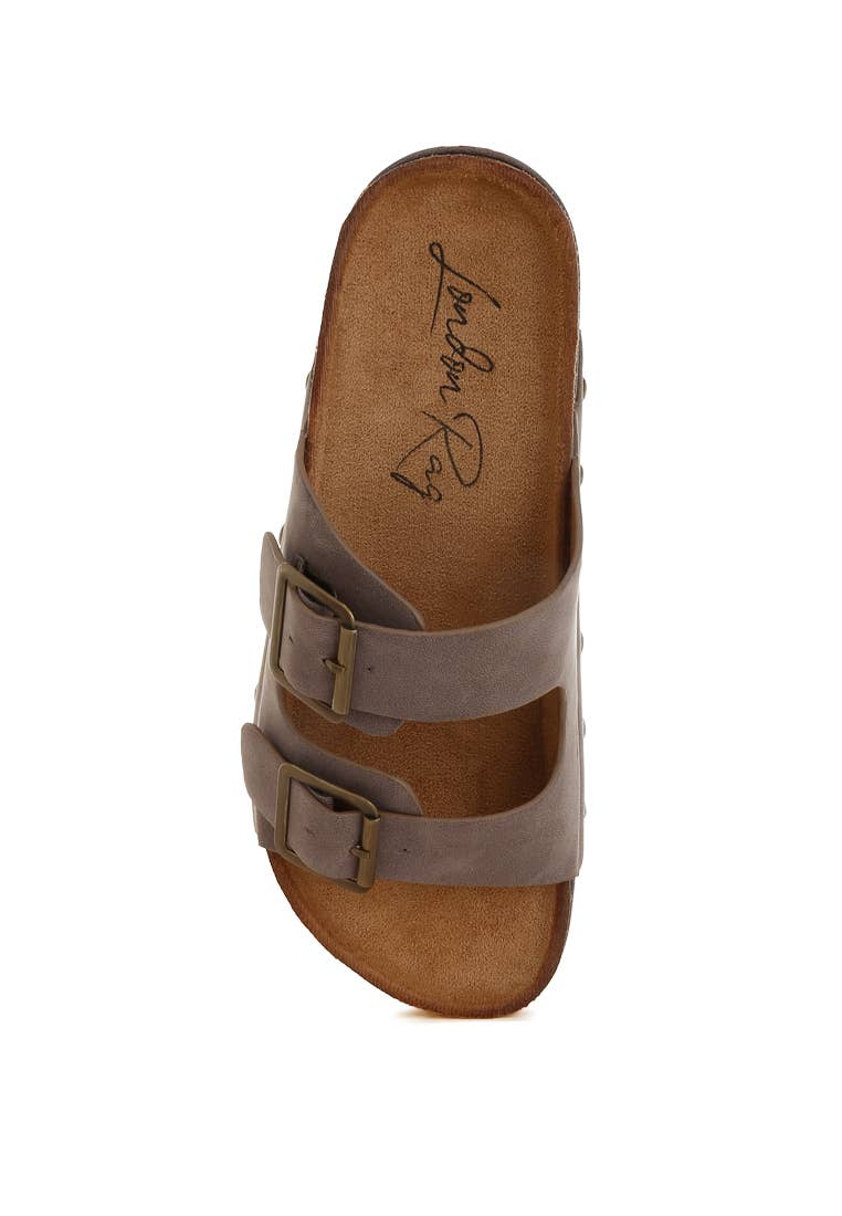 Impala Studded Faux Leather Slip Ons
