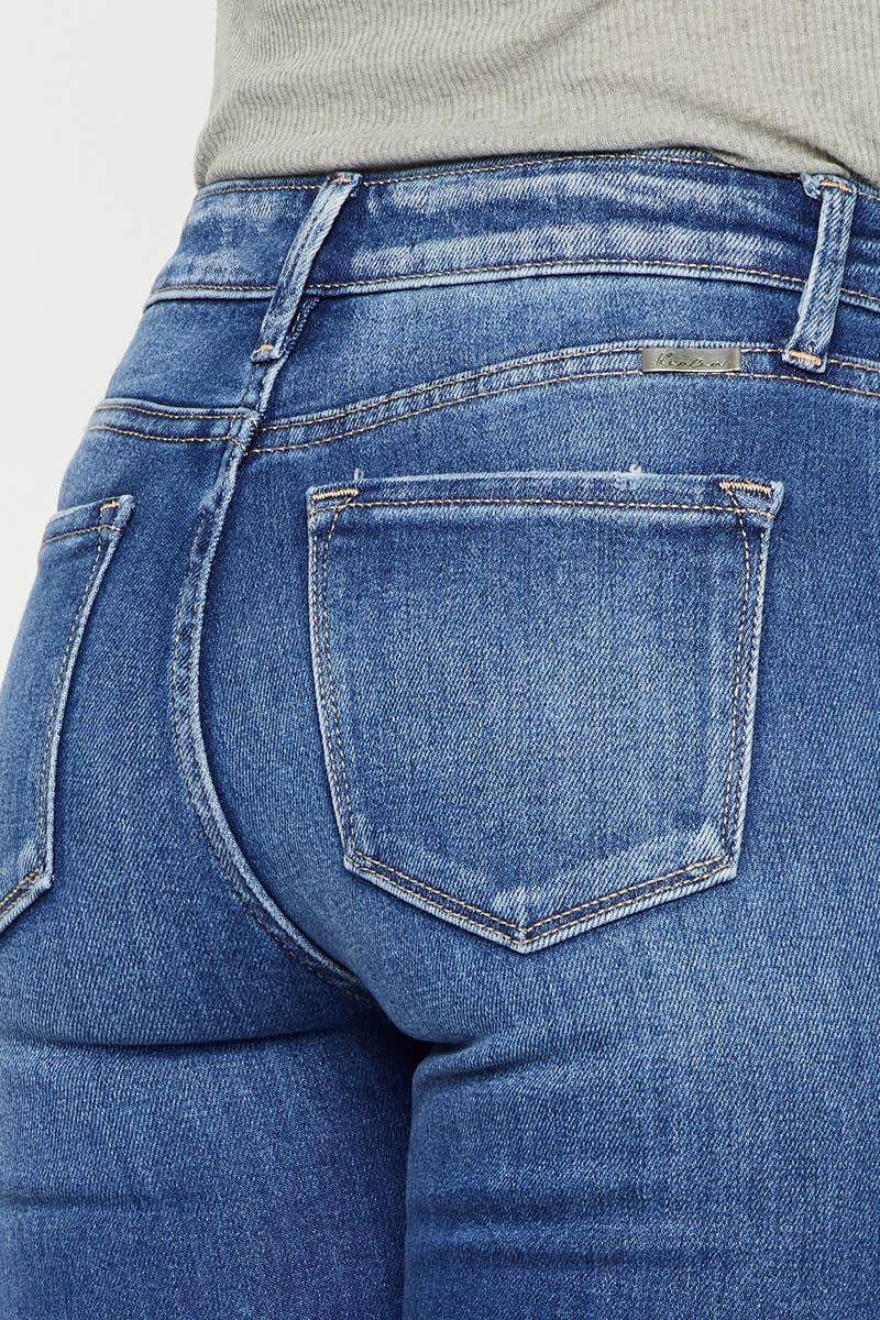 HIGH RISE ANKLE SKINNY JEANS