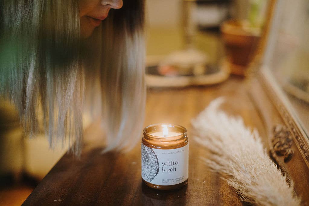 White Birch 9oz Soy Candle