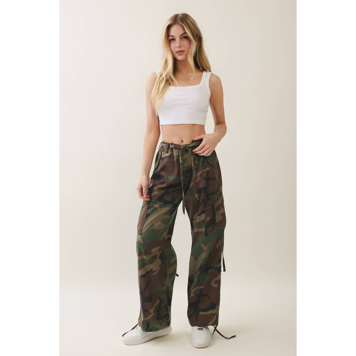 Trailblazer Wide Leg Camo Cargo Pants