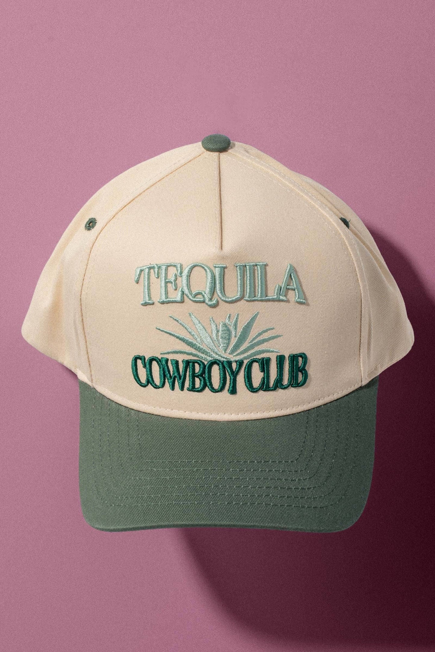 Tequila Cowboy Club Embroidered Trucker Cap